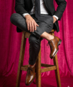 BROWN OXFORD SHOES - Image 4