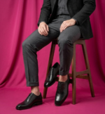 PREMIUM BLACK LEATHER WHOLECUT OXFORD. - Image 4