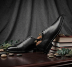PREMIUM BLACK LEATHER WHOLECUT OXFORD. - Image 3