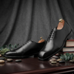 PREMIUM BLACK LEATHER WHOLECUT OXFORD.