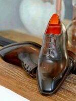 PREMIUM LEATHER PLANE TOE SHOES - Image 3
