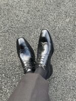 BLACK WINGTRAP FULL  BROGUE SHOES - Image 3