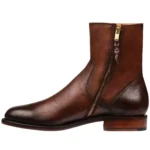 Leather Draven Zipper Boots - AW24 - Image 3