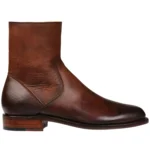 Leather Draven Zipper Boots - AW24 - Image 2
