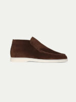 Wave Step Creations Brown Suede Casual Loafers - Image 5