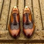wavestep  Sabrosa Black Leather Oxford With Violin Leather Sole