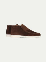 Wave Step Creations Brown Suede Casual Loafers - Image 3